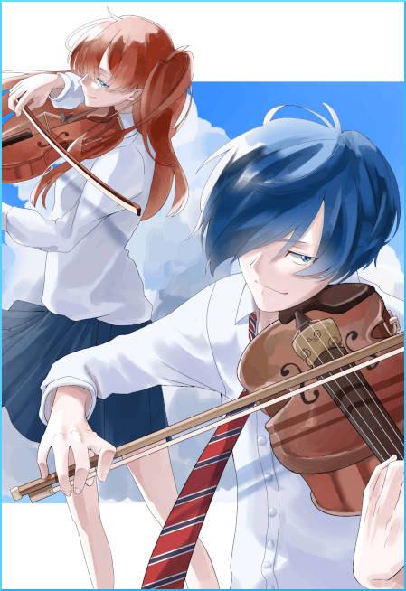 Синий оркестр 1-24 серия из 24 - Обложка (постер)