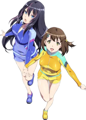 Кандагава: Девушки на гидроциклах OVA (ОВА) - Обложка (постер)