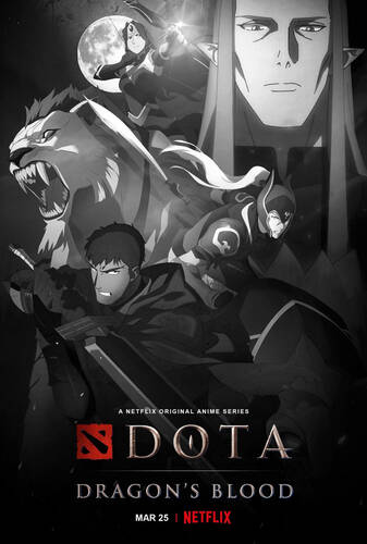 Дота / Dota: Кровь дракона 1 сезон 1-8 серия из 8 - Обложка (постер)