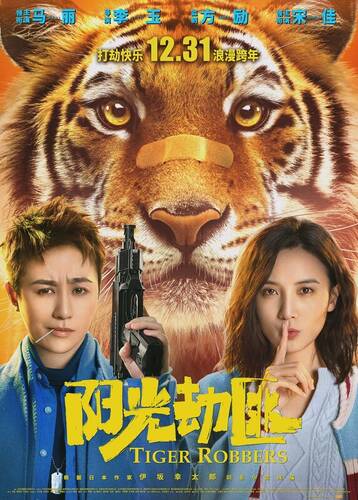 Похитители тигра - Обложка (постер)