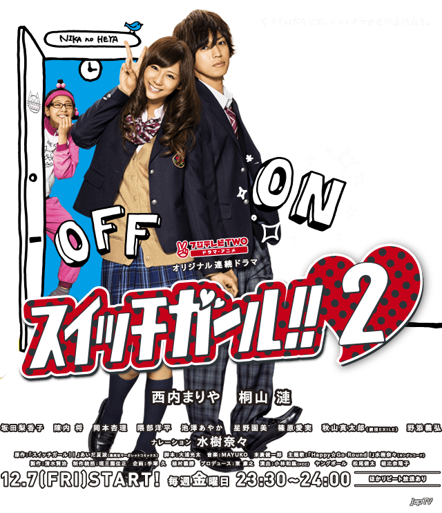 Двуличная девчонка!! 2 / Switch Girl!! 2 (2013) [8 из 8] - обложка (постер)