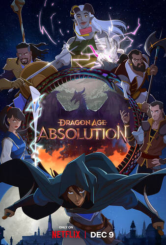 постер аниме Dragon Age: Искупление / Эпоха драконов: Индульгенция 1-6 серия из 6