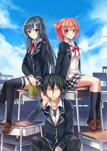 постер аниме Как и ожидалось, моя школьная романтическая жизнь не удалась OVA 2 (ОВА 2)
